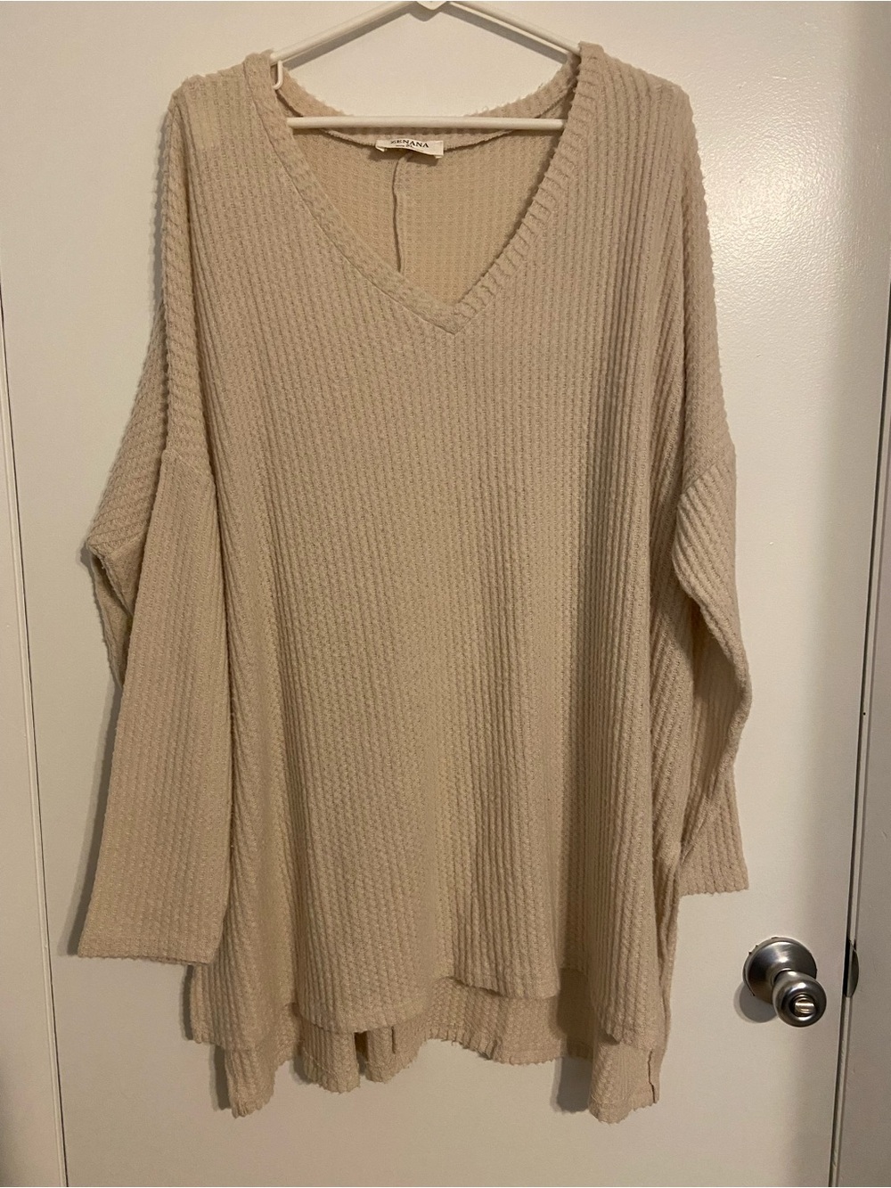 Zenana xl Waffle Knit tunic